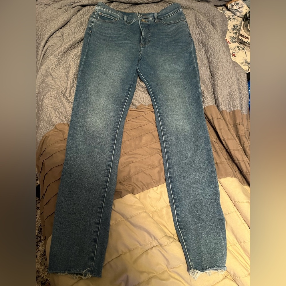 Express Skinny Super High Rise Jeans